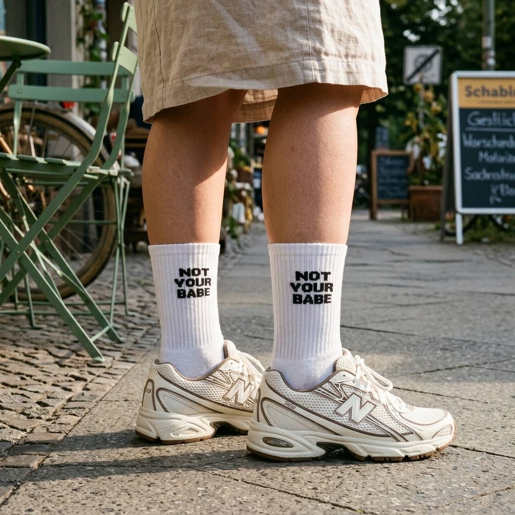 Not Your Babe Socken