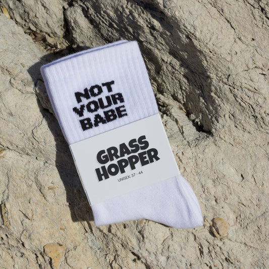 Not Your Babe Socken
