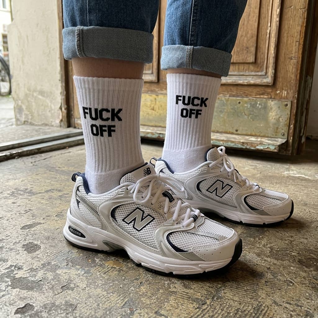 Fuck Off Socken